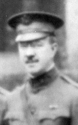 uniformed man with glasses