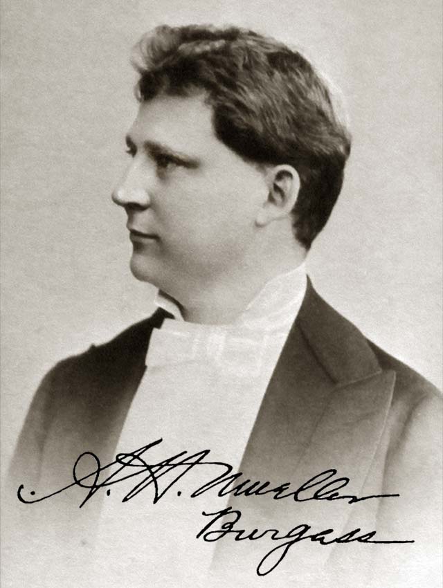 head and shoulders portrait in formal wear