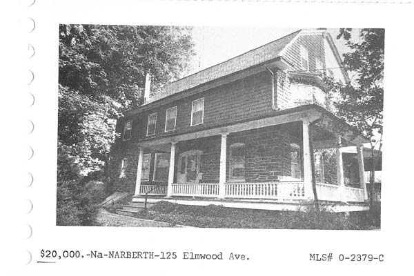 125 Elmwood Avenue real estate listing, 1976