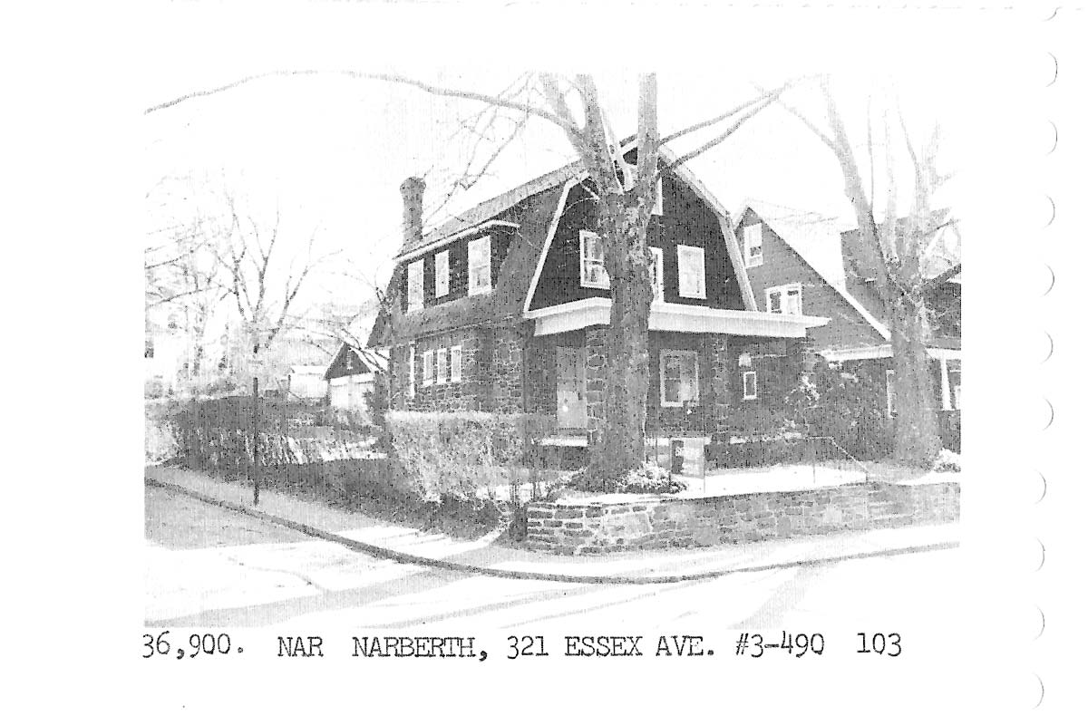 231 N. Essex Avenue real estate listing, 1973