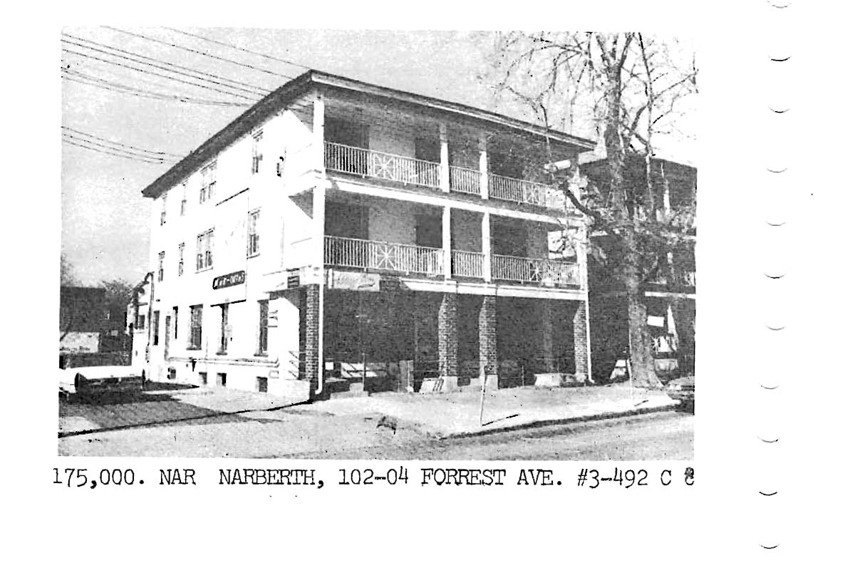 104 Forrest Avenue real estate listing, 1973