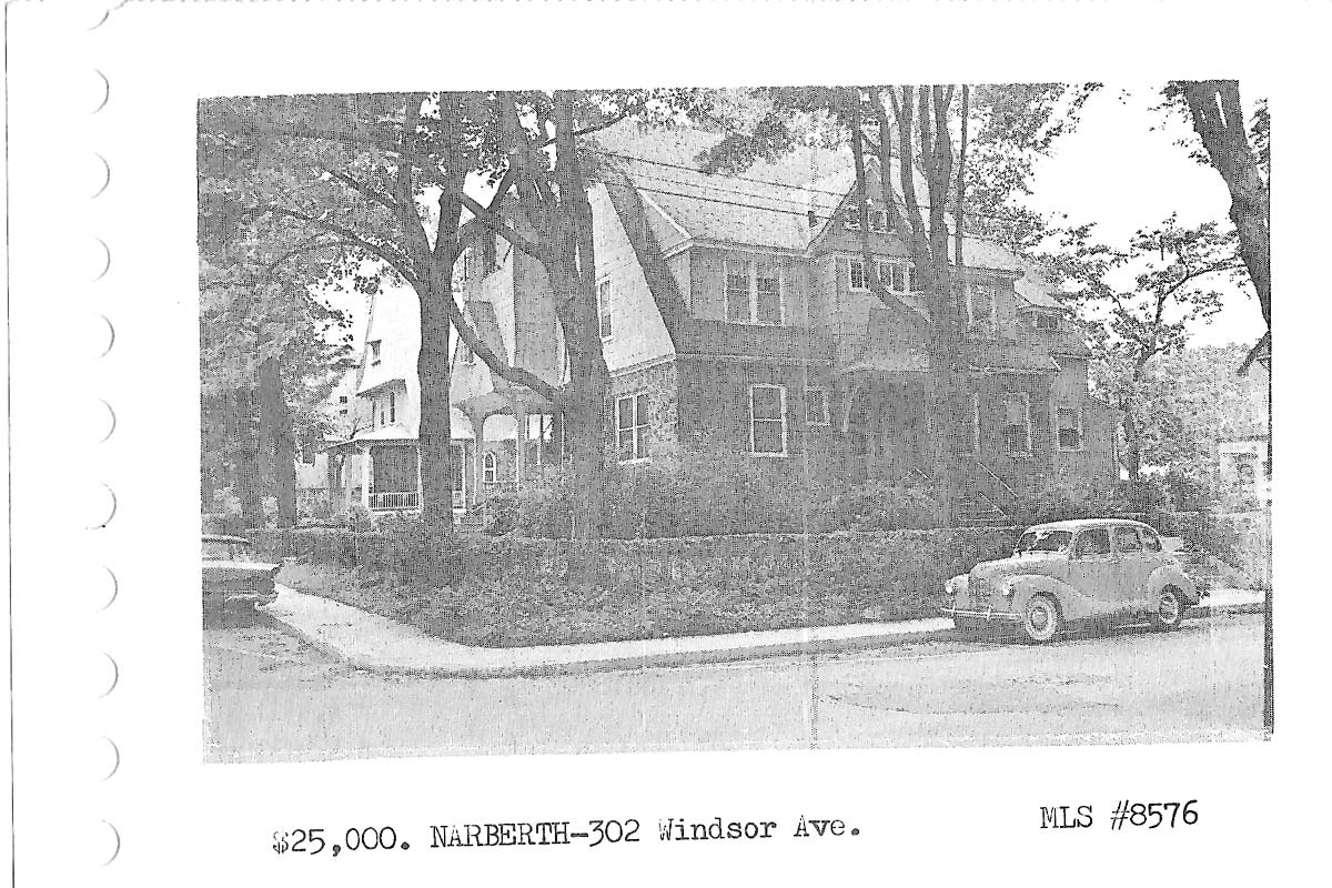 112 Grayling Avenue real estate listing, 1961
