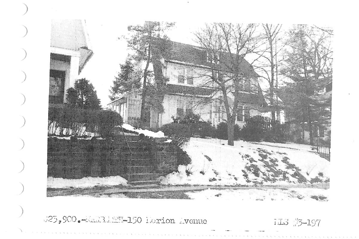 150 Merion Avenue real estate listing, 1963