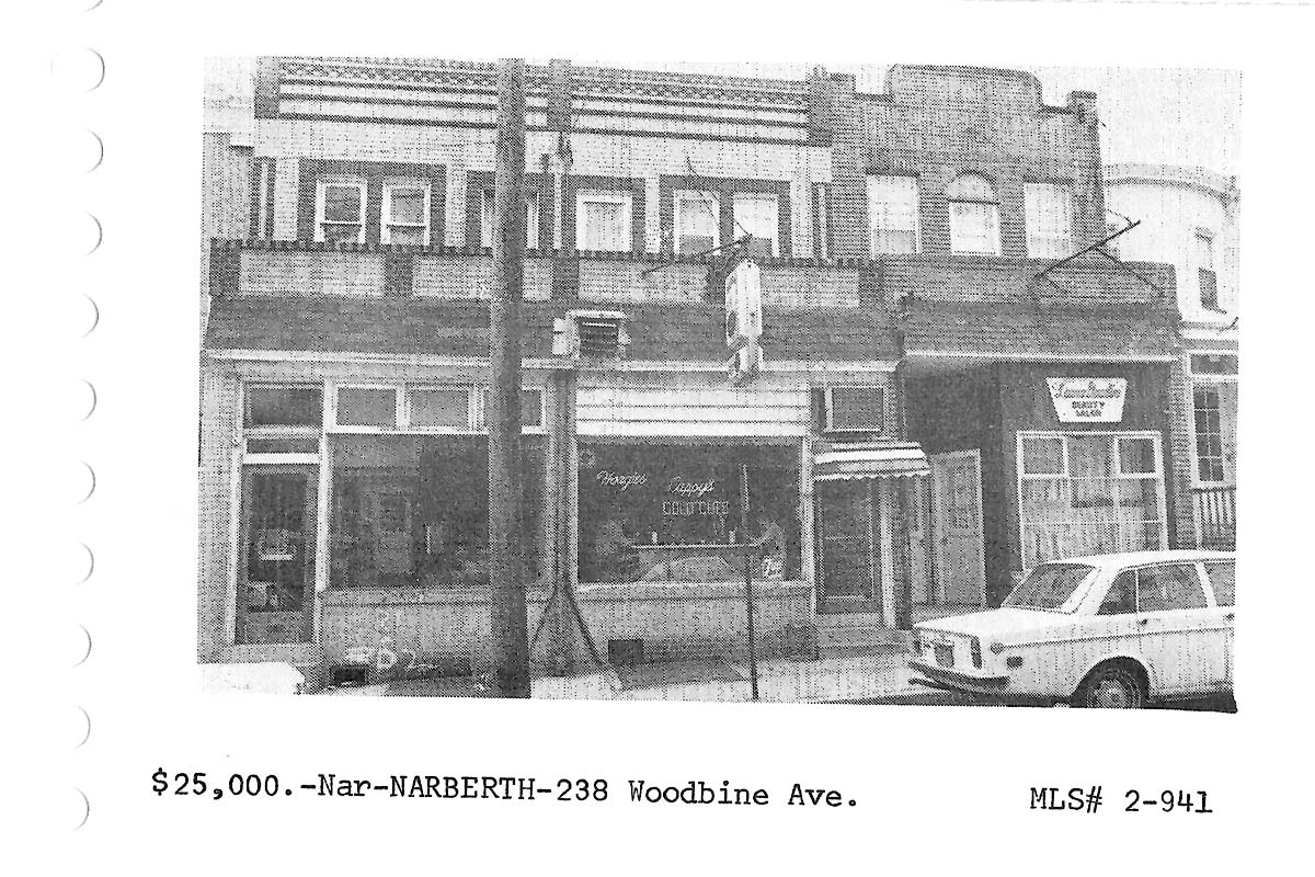 238 Woodbine Avenue real estate listing, 1972