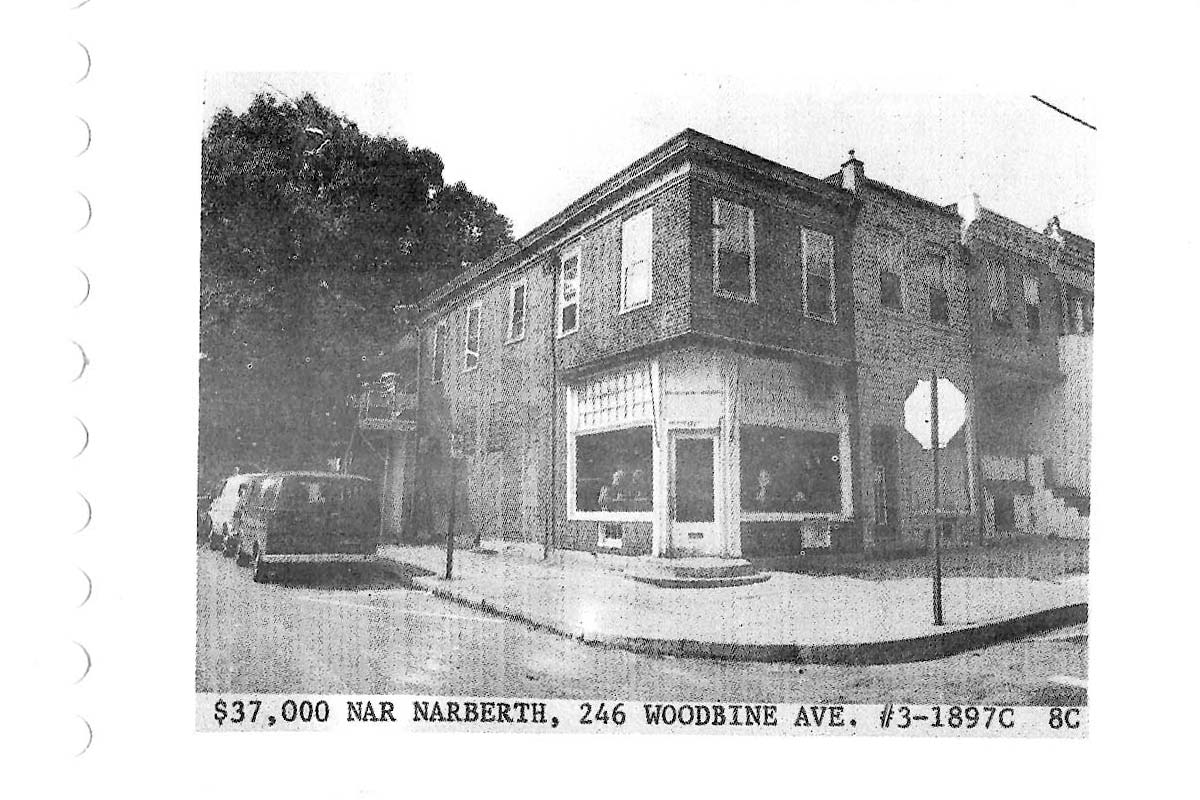 246 Woodbine Avenue real estate listing, 1973