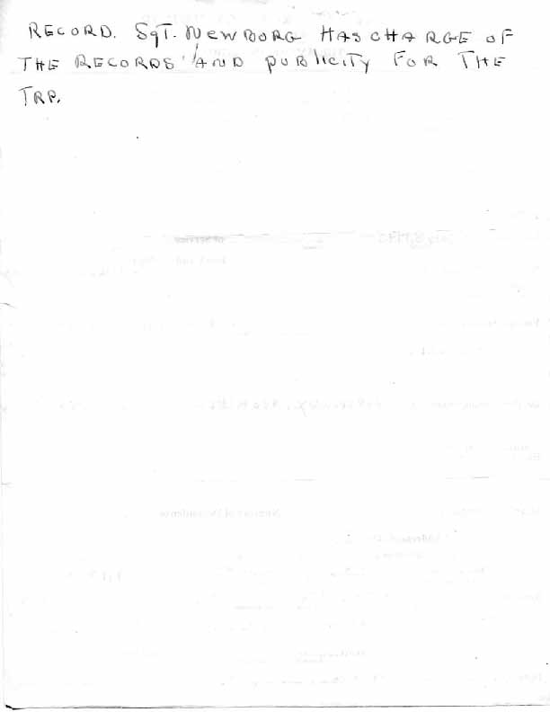 Roll of honor form for William Newborg, back of sheet