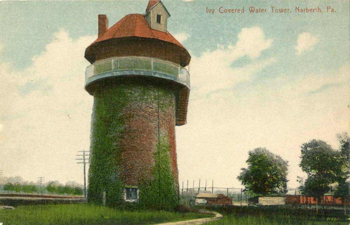 Water tower, about 1900