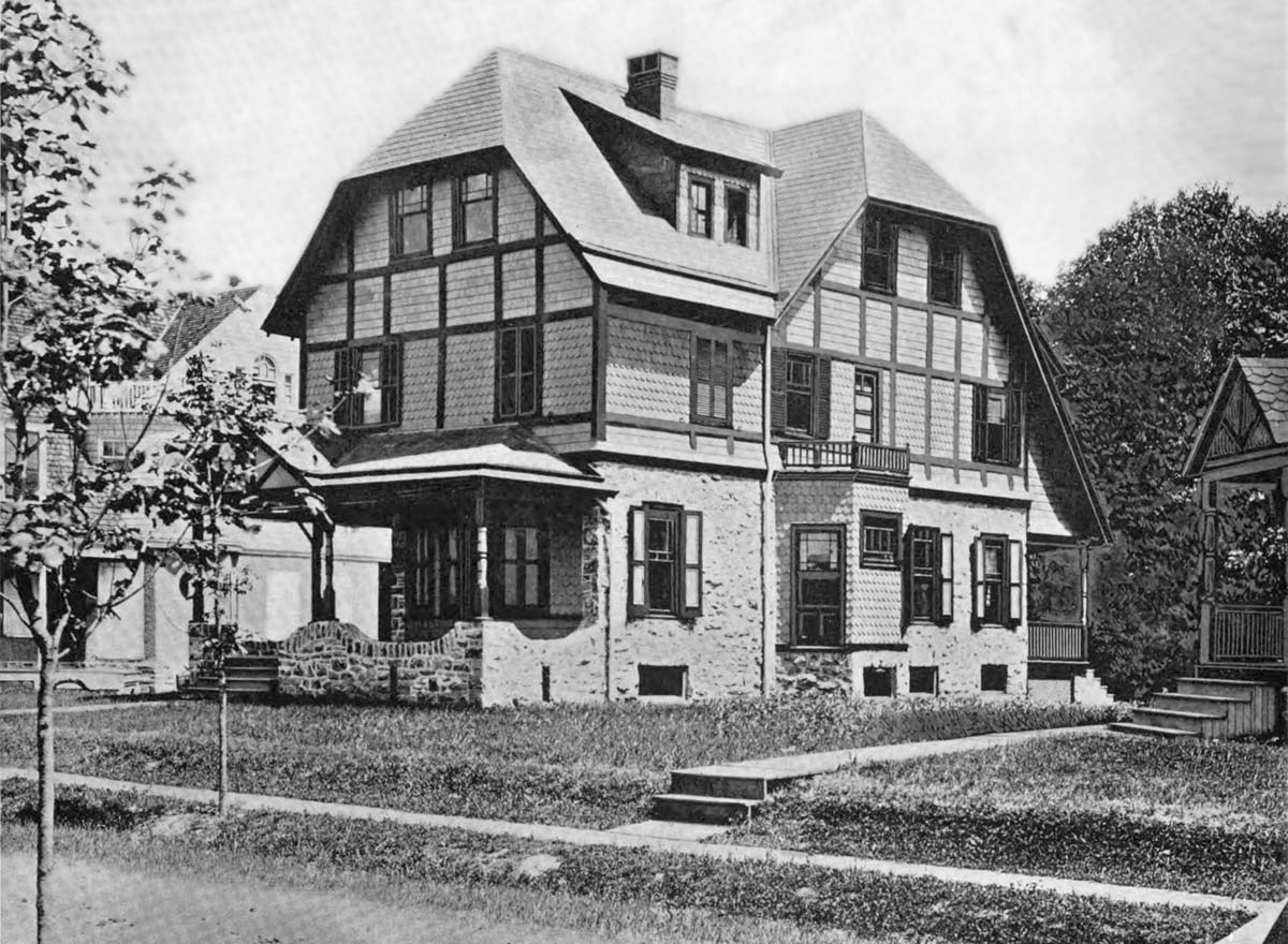 A Cottage at Elm Station, Pa., 1893